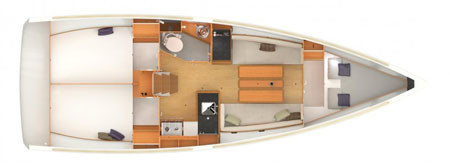 Yacht JEANNEAU - Sun Odyssey 349 ""