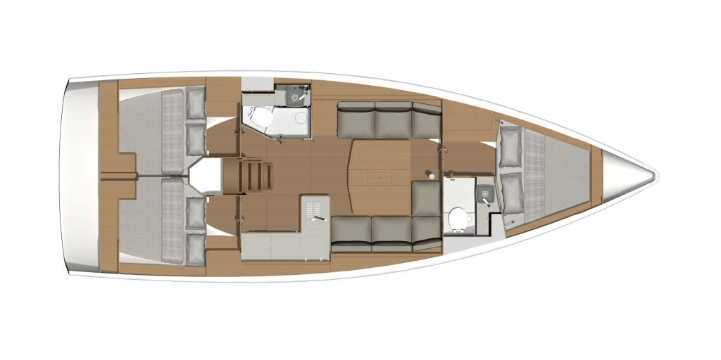 Yacht DUFOUR - 390 Grand Large "Mercury"