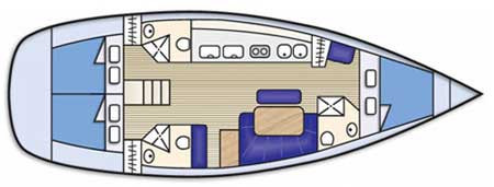 Yacht BENETEAU - Cyclades 43.3 "Fame"