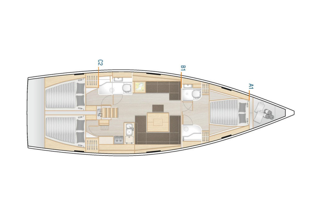 Yacht HANSE - 458 "Magic Moments"