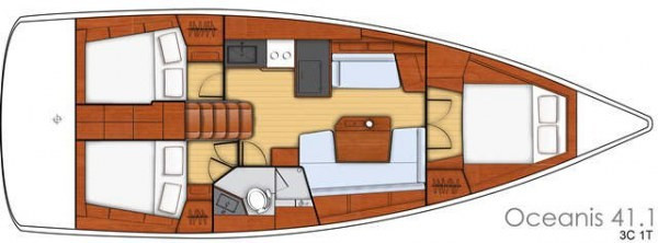 Yacht BENETEAU - Oceanis 41.1 "Astreée"