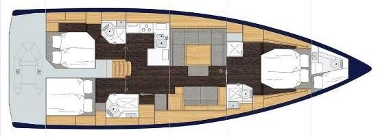 Yacht BAVARIA - C50 Style "Acrux"