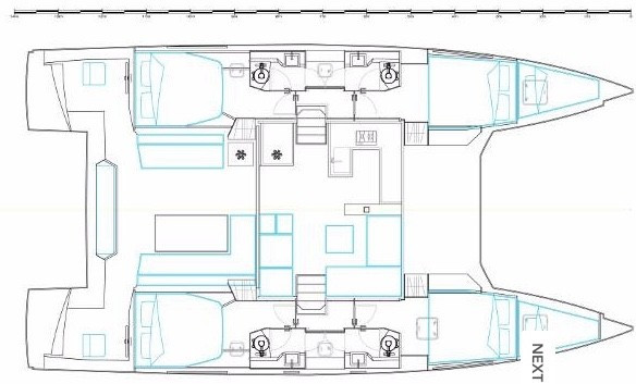 Yacht NAUTITECH - 46 fly "Alphabeta"