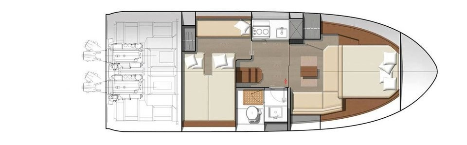 Yacht JEANNEAU - Leader 36 "Neverin"
