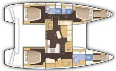 Yacht LAGOON - 42 "Serenity"