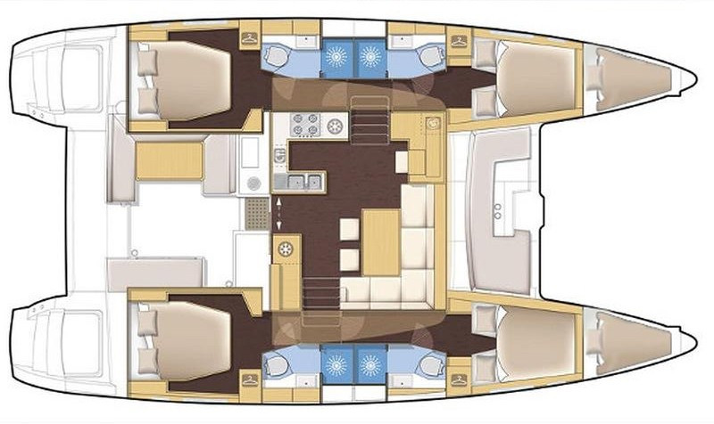 Yacht LAGOON - 450 F "For Sail"