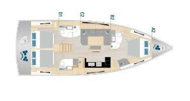 Yacht HANSE - 460 ""
