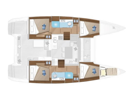 Yacht LAGOON - 40 "Lubina"