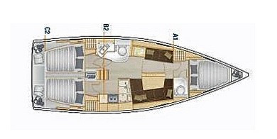 Yacht HANSE - 388 "Daydream"