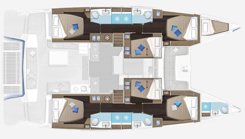 Yacht LAGOON - 51 "Euphoria IV"