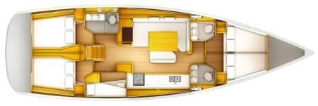 Yacht JEANNEAU - Sun Odyssey 509 "Galilee CA"