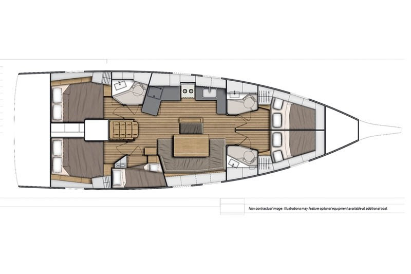 Yacht BENETEAU - Oceanis 46.1 "Ravishing"