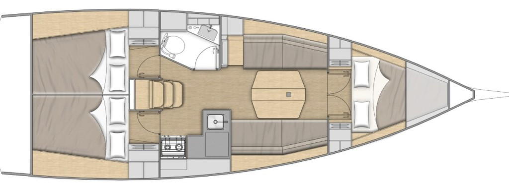 Yacht BENETEAU - Oceanis 34.1 "Rookie"