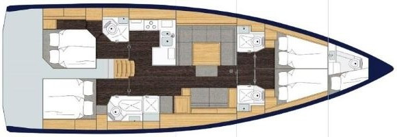 Yacht BAVARIA - C50 Style "Moya One"