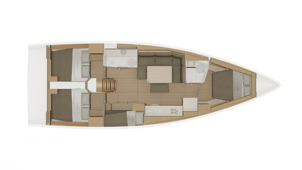 Yacht DUFOUR - 430 Grand Large "Air Star"
