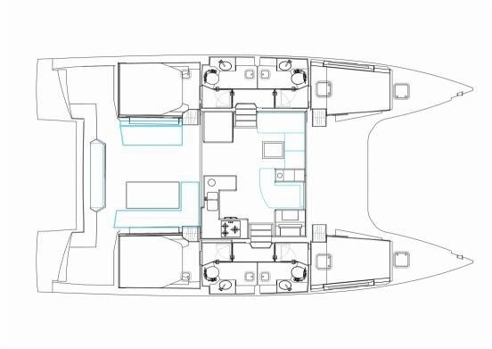 Yacht NAUTITECH - 46 Fly "Harmony Planet"
