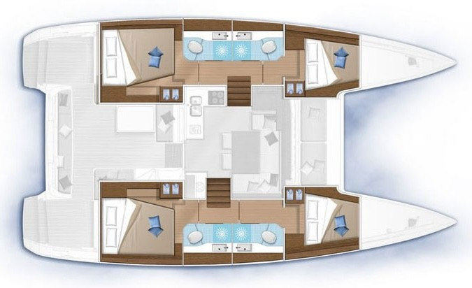 Yacht LAGOON - 40 "Twice as nice"