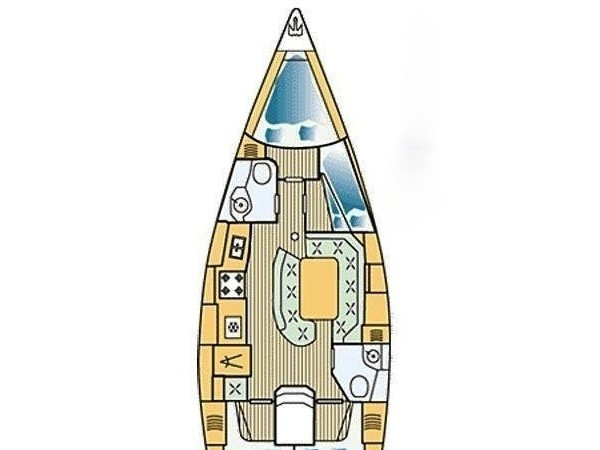 Yacht JEANNEAU - Sun Odyssey 42.2 "VERA I"
