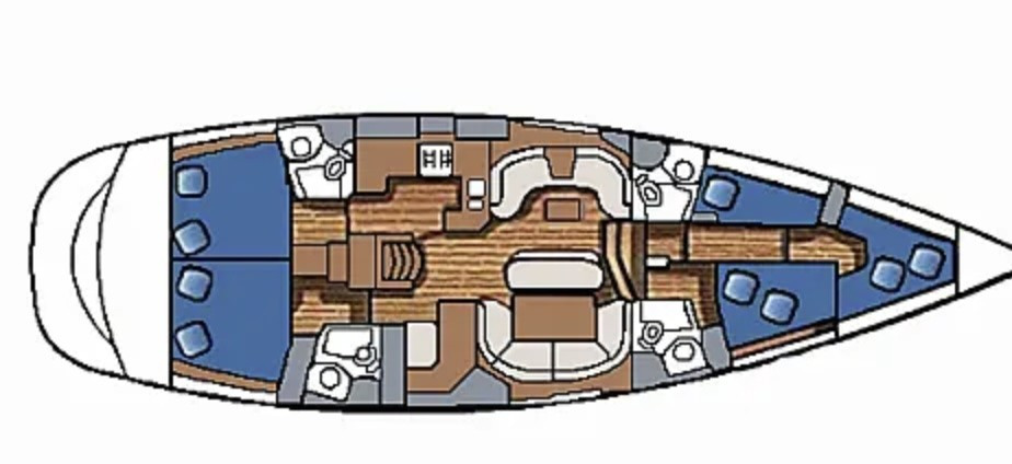 Yacht JEANNEAU - Sun Odyssey 54 DS "Macchiato"