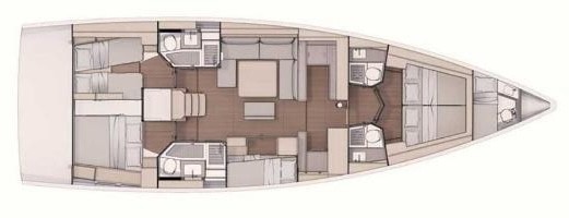 Yacht DUFOUR - 530 Grand Large "Allegro"