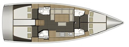 Yacht DUFOUR - 460 Grand Large "Nadine"