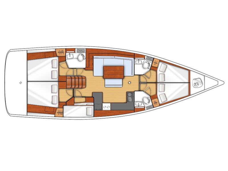 Yacht BENETEAU - Oceanis 48 "Lucy"
