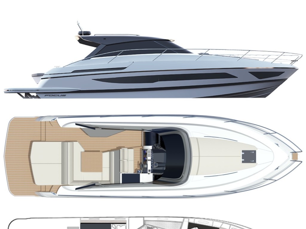Yacht FOCUS MOTOR YACHTS - Focus Power 44 "Boha"