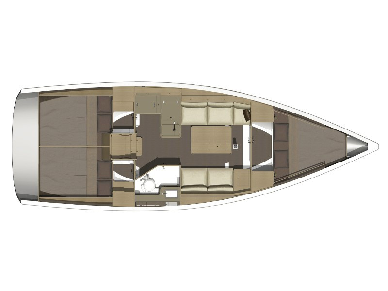 Yacht DUFOUR - 350 Grand Large "Ronja"