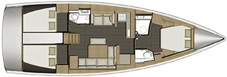 Yacht DUFOUR - 460 Grand Large "Malin"