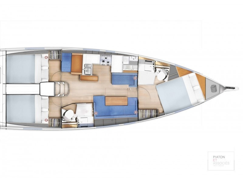 Yacht JEANNEAU - Sun Odyssey 410 "Shaken Not Stirred"