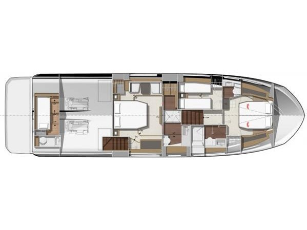 Yacht JEANNEAU - Prestige 590 Fly "Tereza"