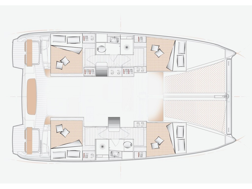 Yacht EXCESS-CATAMARANS - 11 "Bronze Kiss"