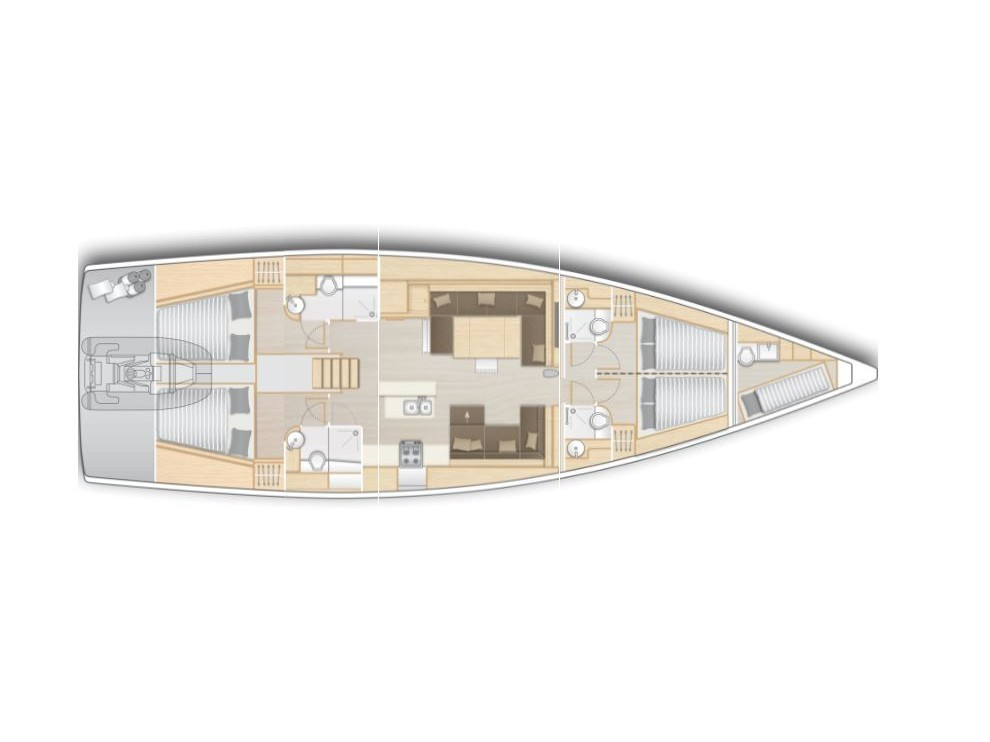 Yacht HANSE - 588 "Constanta"