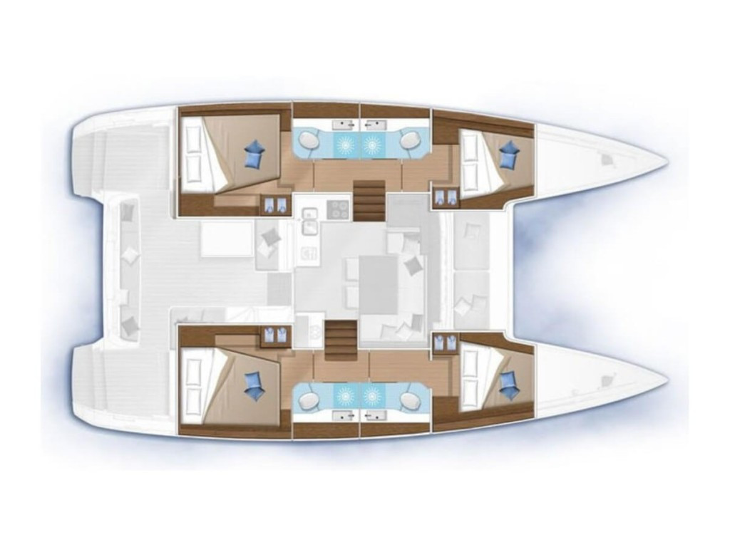 Yacht LAGOON - 40 "Liquid Spirit"