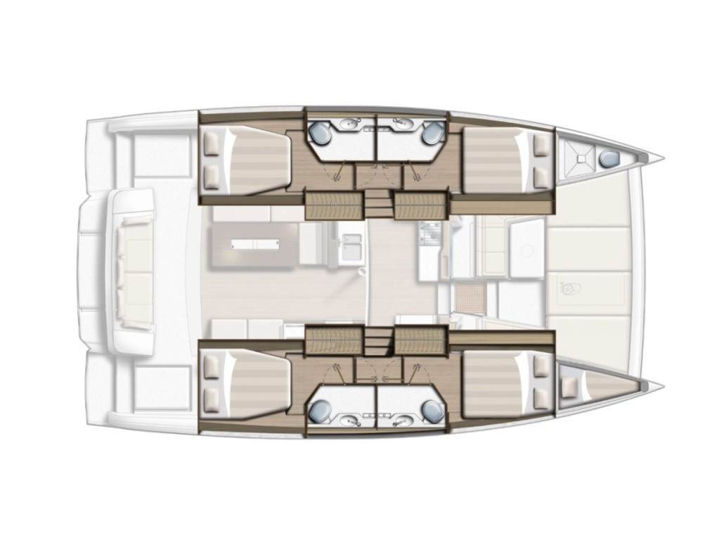 Yacht CATANA - Bali 4.2 "Holiday Inn"