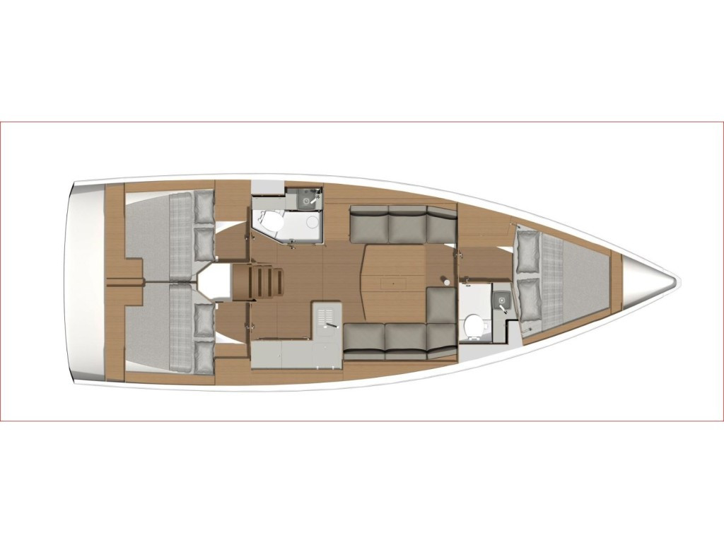 Yacht DUFOUR - 390 Grand Large "Nunet"