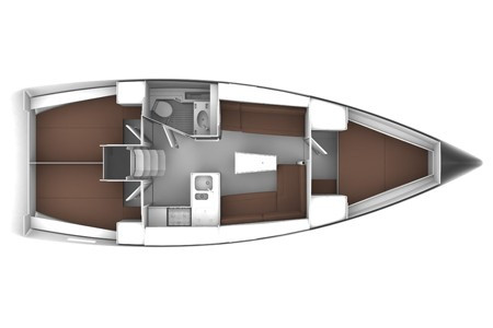 Yacht BAVARIA - Cruiser 37 "Spectrum"