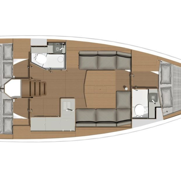 Yacht DUFOUR - 390 Grand Large "Elena"