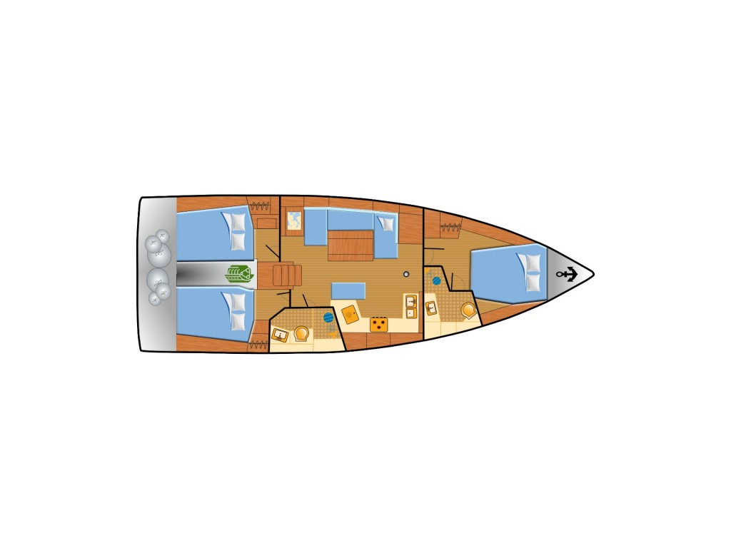 Yacht BENETEAU - Oceanis 40.1 "Elisa"