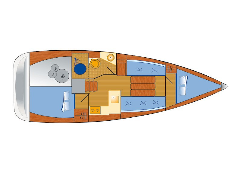 Yacht JEANNEAU - Sun Odyssey 349 "Antonija"