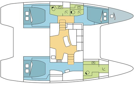 Yacht LAGOON - 42 "Titus"