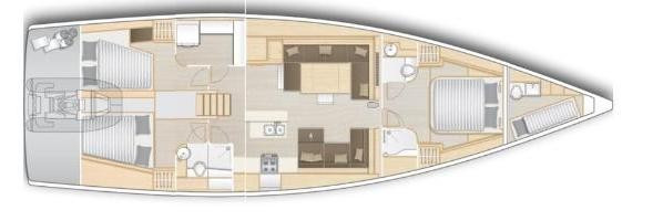 Yacht HANSE - 588 "Joanna"