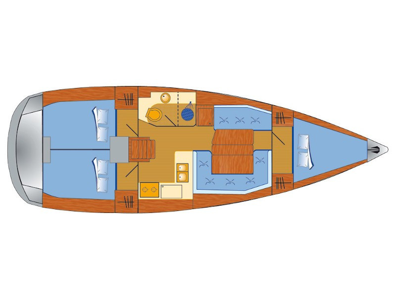 Yacht JEANNEAU - Sun Odyssey 389 "Amadeus"