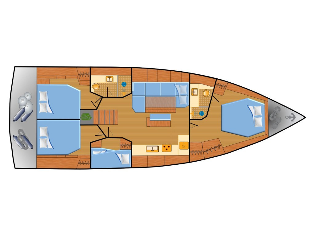 Yacht HANSE - 460 "freebe"