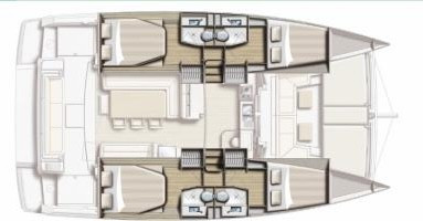 Yacht CATANA - Bali 4.1 "Private Island I"