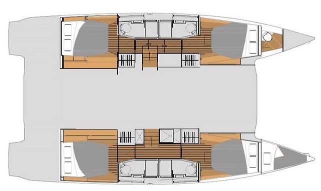 Yacht FOUNTAINE PAJOT - Elba 45 "Petit Piaf"