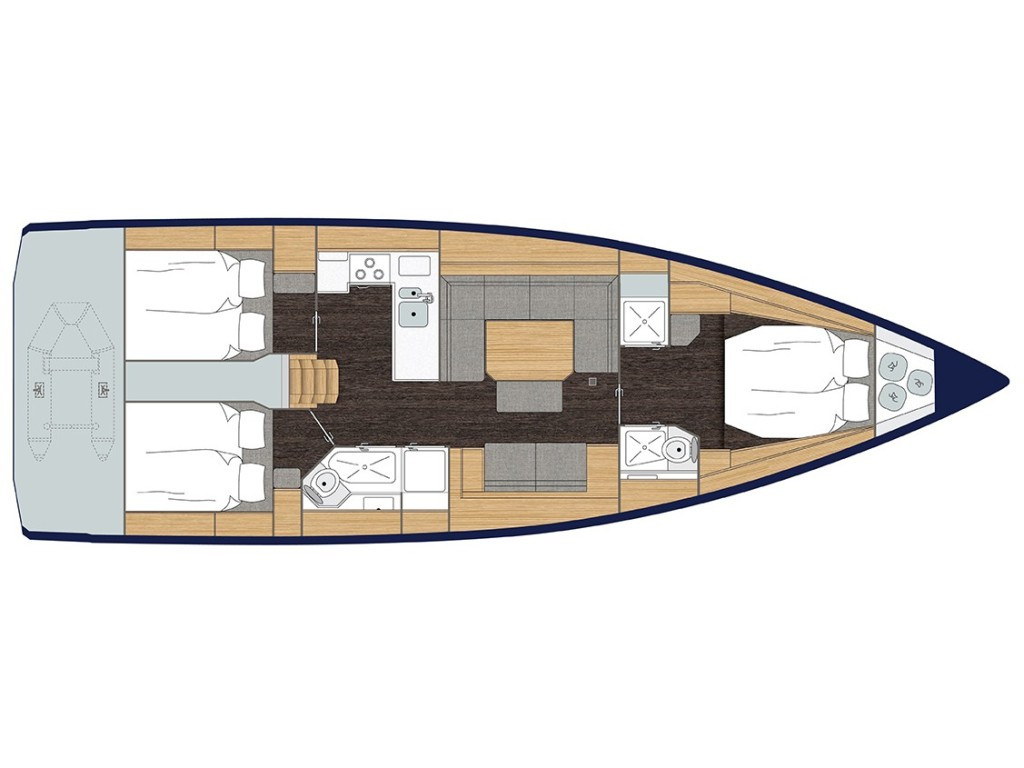 Yacht BAVARIA - C45 Style "Sunny"