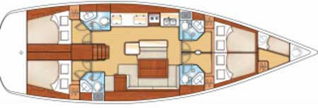 Yacht BENETEAU - Oceanis 50 family "Evita"