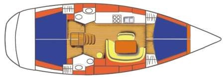 Yacht JEANNEAU - Sun Odyssey 45 "Lejla"