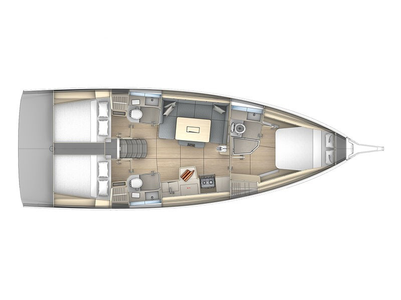 Yacht DUFOUR - 41 "Moma"